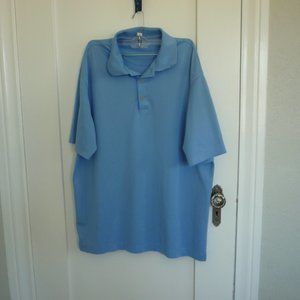 NIKE GOLF SHIRT SZ LARGE SKY BLUE COLOR SHORT SLEEVE